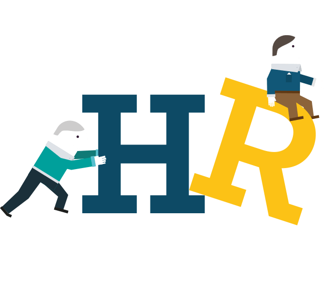 CS Accounting graphic helping with HR